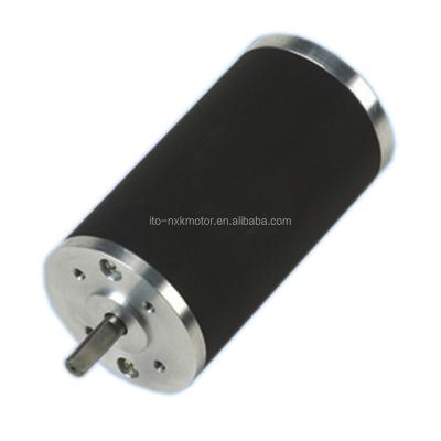 China drip-proof high power brushed dc motor 24v diameter 53mm for sale