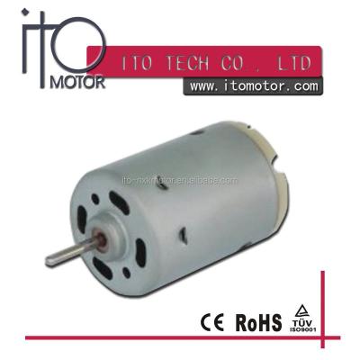 China drip-proof 380 dc motor with gear on shaft /18v dc motor/12v dc motor rs-380 for sale