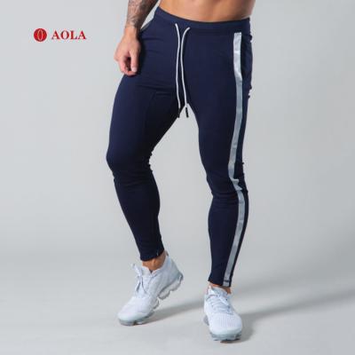 China AOLA Latest Breathable Custom Made Gaiters For Men's Running Tights Pants Men's Fitness Gym Sportswear Wholesale Gaiters for sale