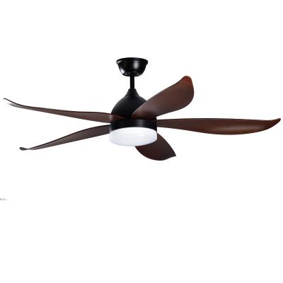 China Bedroom Modern LED Ceiling Fan 3 Blades 52 Ceiling Fan Light for sale