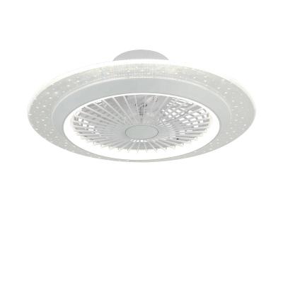 Cina Ventilatore di soffitto bianco da 42 pollici senza lame con luce decorativa a basso rumore in vendita