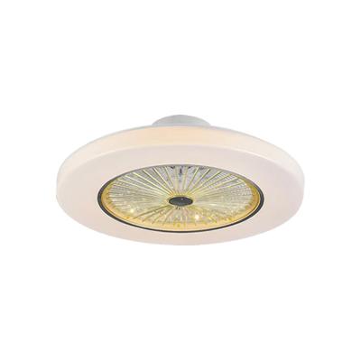 Cina Ventilatore di soffitto retrattile bianco senza lame con illuminazione in vendita