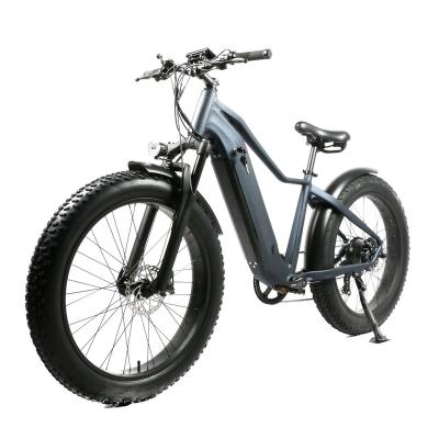 China Bafang 750W 1000w Enduro Fat Bike Frame Fat Tire Standard Type Full Suspension 26