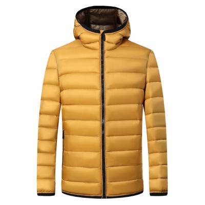 China Fashion OEM Winter Casual Wear Quilted Outdoor Men Waterproof Warm Windproof Jacket for sale