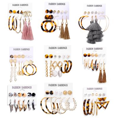 China Fashionable factory drop cheap earrings fashion long earrings women wholesale earrings mixed lot for sale