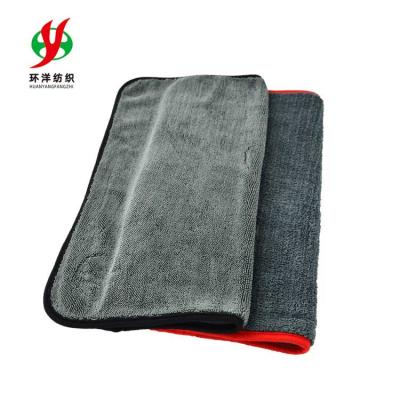 China Microfiber Plush Twist Microfiber Loop Child Safe Towels Twisted Drying Towel For Car Seat Towel for sale