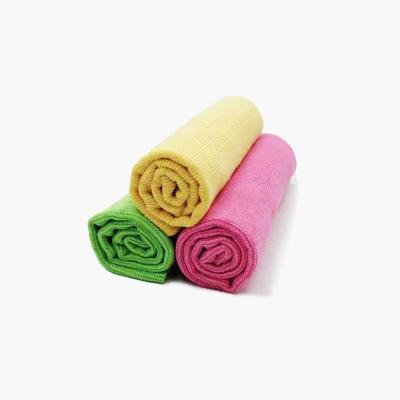 China Factory Supply Microfiber Pearl Grid Household Hypoallergenic Cleaning Towel for sale