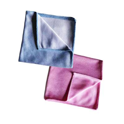 China High Quality Sustainable Microfiber Towel Window Dish Table Household Shiny Glass Cleaning Cloth for sale