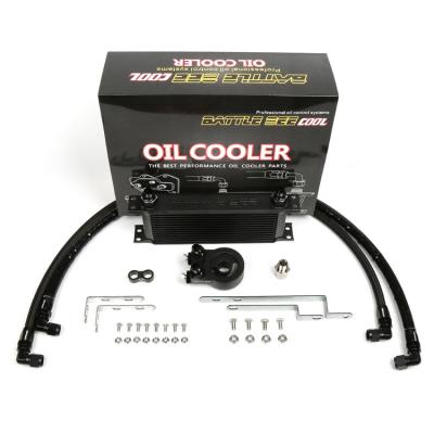 China BB-OCK-107 Automotive Cooling System BATTLE BEE 14 Row Oil Cooler Kit For VAG GOLF 6 Cooler Filter Housing Adapter Kit _model 1 2.0T EA888 GEN2 engine oil for sale