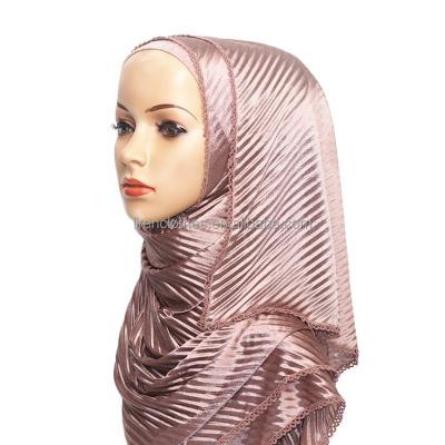 China Good price muslim design top quality islamic hijab scarf women latest kintted hijab muslims for sale