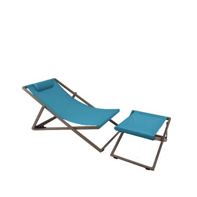 China YUEXIU Modern Outdoor Folding Sun Furniture Sun Sofas Customized Folding Beach Pool Lounger Bed From YUEXIU for sale