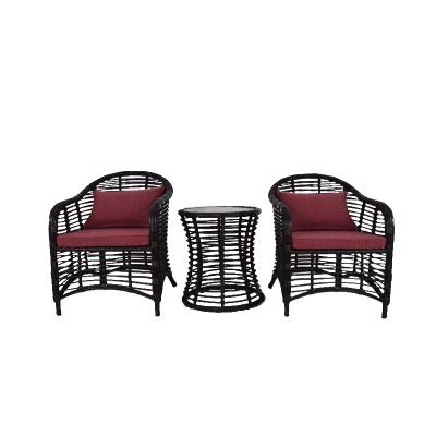 China YUEXIU Modern Outdoor Outdoor Furniture Garden Set Patio Seat Dining Table And Chair Garden Rattan Furniture for sale