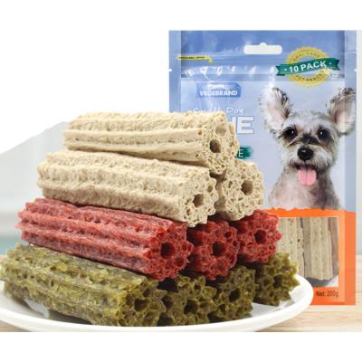 China Sustainable Pet Snack Milk Clean Teeth Bone Puppy Stick Pet Food Training Molar Dog Bite for sale