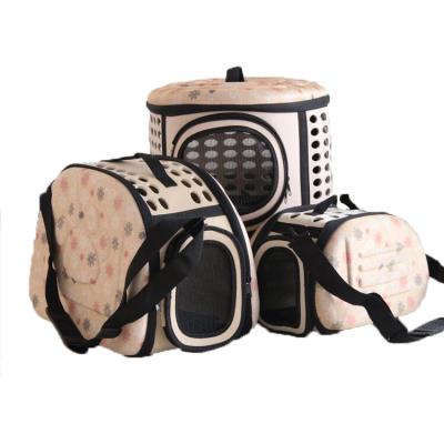 China Sustainable Multi-Function Luxury Mesh Dog Sling Cat Carrier Travel Oven Portable Cat Bag for sale