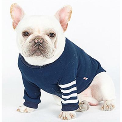 China Viable Custom Wholesale Cotton Logo Summer Dog Clothes High Quality Luxury Dog Clothes for sale