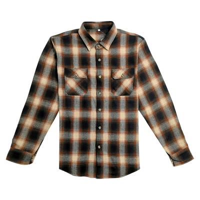 China 2Xl Mens Flannel Shirts Mens Plaid Anti-pilling Flannel Shirts Italian Designer Flannel Shirts for sale