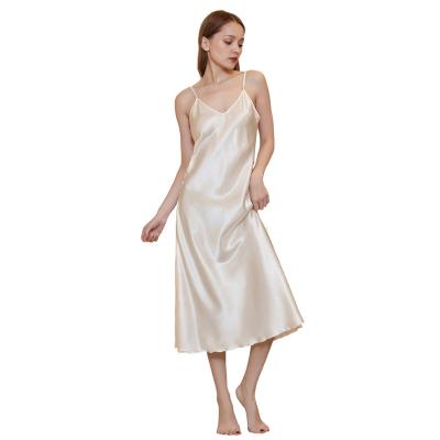 China Wholesale Thermal Robe Harness Sleepwear Satin Pajamas Women Silky Nightgown for sale