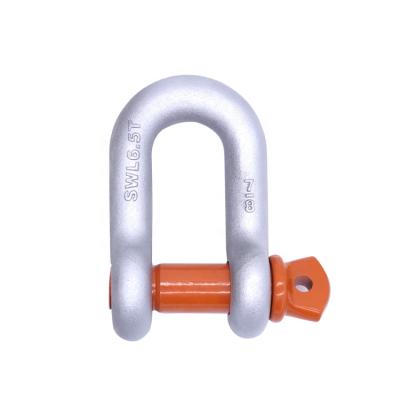 China High Quality Type 210 Shackle Stainless Steel G80 USA Screw Pin Chain Shackle for sale