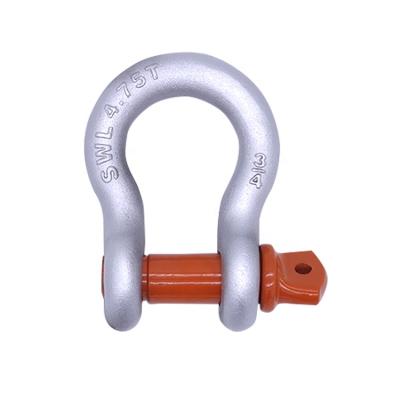 China High Quality Hot Dipped Galvanized Steel Large Arc Shackle European Type Pin for sale