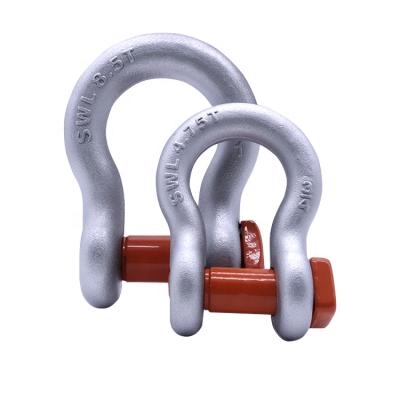 China USA high quality standard trawl fishing shackles with bow screw pin anchor for sale