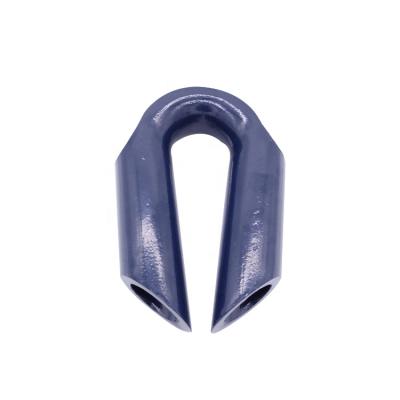 China High Quality Galvanized Or Painted Type Steel Wire Rope Pipe Tube / Tube Chock Thimble for sale