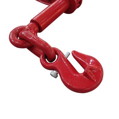 China High Quality Ratchet Type Chain Load Binder With Grab Hook for sale