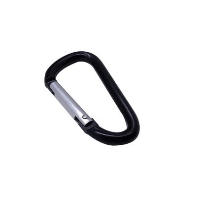 China Factory Friendly Wholesale Double Wire Doors Aluminum Alloy Carabiner With Customized Logo for sale