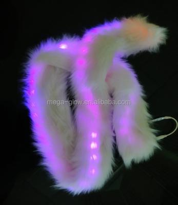 China fahiongal new design led scarf fashional led scarf high quality custom made scarf for sale