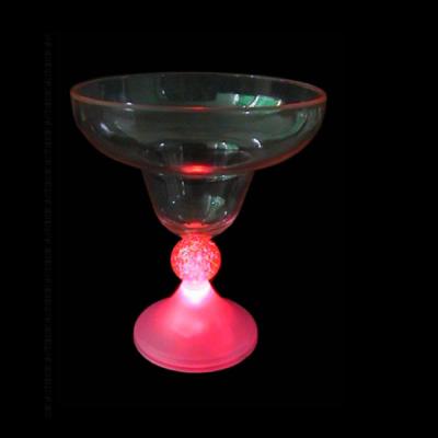 China New Modern Design LED Martini Glass 60Ml Top Flashing Glass With Light for sale