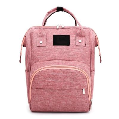 China Custom Water Resistant Diaper Bag Backpack With Changing Diaper Pad Custom Diaper Bag Custom Baby Diaper Bags for sale