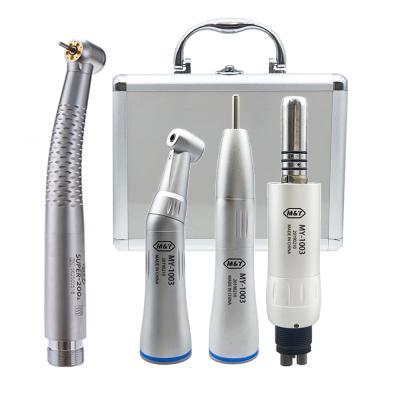 China Good quality metal dental equipment 1piece 5LED 5water jet high speed handpiece and inner low speed handpiece 1sets sets 2hole4hole for sale