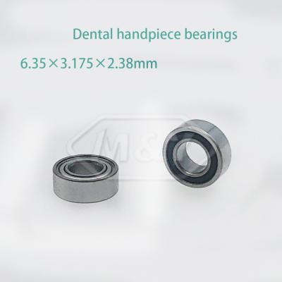 China Ceramic Bearings SR144 3.175x6.35x2.38mm High Speed ​​Air Turbine Ceramic Bearing Steel Dental Handpiece Handpiece for sale