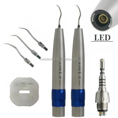 China Oral Scaler Handpiece Sonic L Metal Dental Fiber Optic LED/Sonicflex Equipment For Perio Endo Implant Surgery Scaler Device Tips for sale