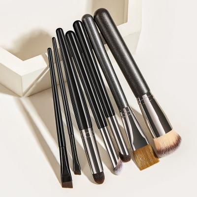 China Angular Blush 7 Makeup Tools Eyebrow Mask Brush Makeup Brush With Face Mask Brush for sale