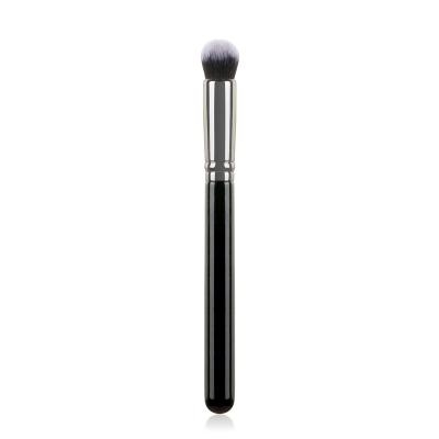 China Angular Blush Simple Makeup Round Flat Brush Circles Concealer Brush Dark Concealer Makeup Beauty Tool for sale