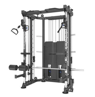 China Smith Machine Universal Portable Multi Exercise Gym Fitness Equipment Training Smith Machine Functional Trainer for sale