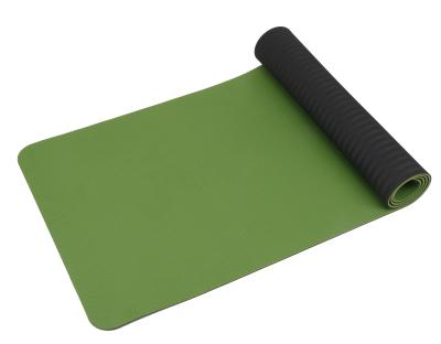 China High Quality Eco-friendly Non-slip Yoga Tape Mat Double Layer Flat And Durable Yoga Mat For Fitness for sale