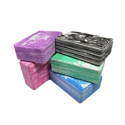 China Durable Handstand Custom Logo Hot Wholesale Eco-Friendly Selling Exercise Pilates Camouflage EVA Yoga Blocks For Sale for sale