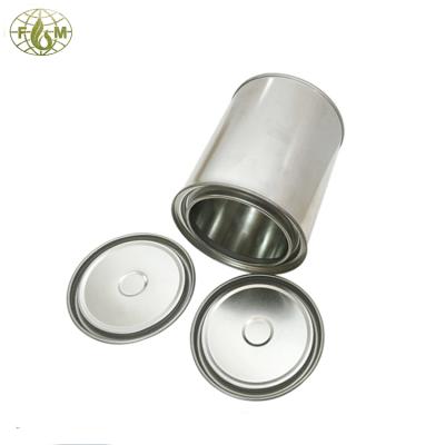 China Packing Chemical Paint Quart Paint Can Empty Tin Can For Blue Canned Fly Horse Contact Cement /rubber Adhesive Used for sale