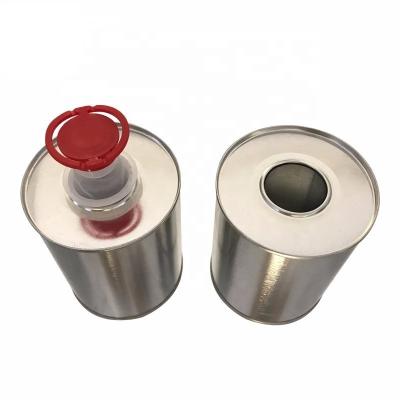 China Customized Others Form 1 Liter Tin Oil Can For Engine Oil And Motor Oil Packaging for sale