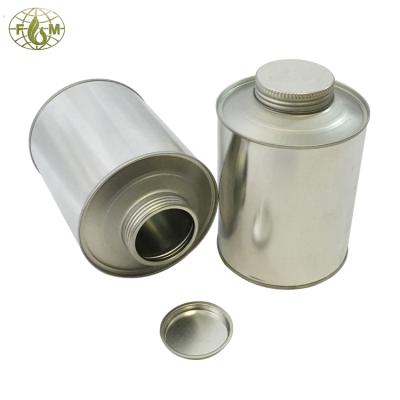 China Conveyor Belt Adhesive Cement Packaging Screw Top Empty Can, Conveyor Belt Adhesive Tin Can Manufacturer for sale