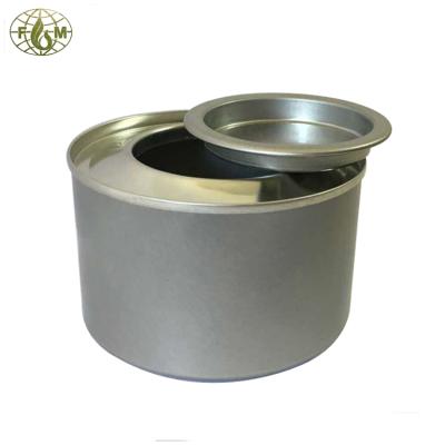 China Fuel Alcohol Premium Solid Fuel Alcohol Packing Silver Cylinder Shaped Box For Sale for sale