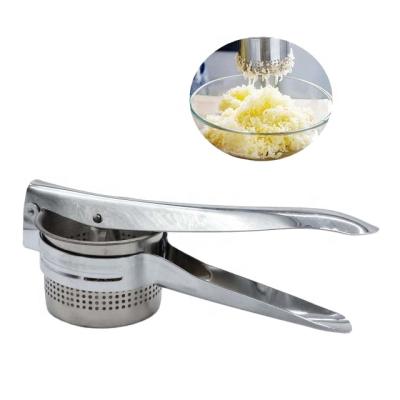 China Professional Potator Potator Garlic Crusher Potato Press Viable Stainless Steel Food Grade Potato Tool for sale