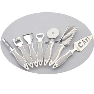 China Viable Stainless Steel Kitchen Utensils Set Kitchen Instruments Tool Kit Cookware Set Kitchen Accessories for sale