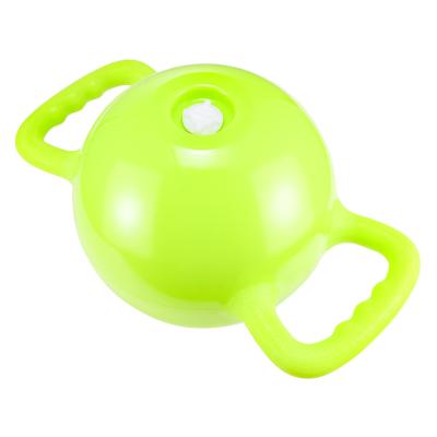 China Fit Body Gym Fitness Water Bell Injection Dumbbell Grip Exercise Fitness Double Dip Vinyl Kettle Bells for sale