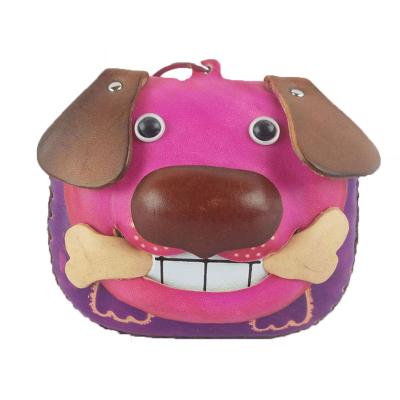 China New Wholesale Price Cartoonish Animal Shape Waterproof Leather Coin Purse Promotion Gift Girl Coin Purse for sale