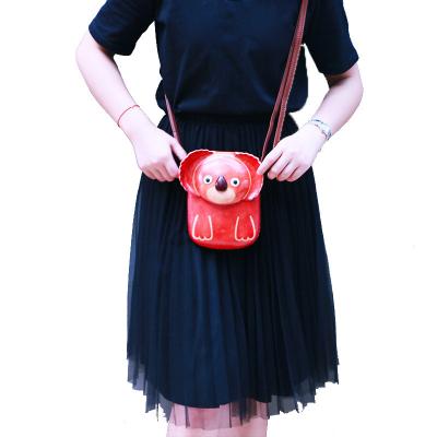 China Portable Women Bag New Koala Shoulder Little Girl Cross - Cute Animal Body Bag Bag For Boys And Girls for sale