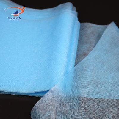 Chine Sustainable Breathable Water-repellency Nonwoven Fabric Disposable Waterproof Face Mask Blue Cloth à vendre