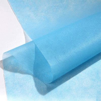 Chine Sustainable Disposable Waterproof Nonwoven Fabric Mask Blue Material à vendre