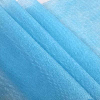 Chine Water-repellency Waterproof Breathable Waterproof Disposable Blue Nonwoven Fabric For Mask à vendre